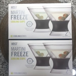 Host Martini Freeze Cooling Cups